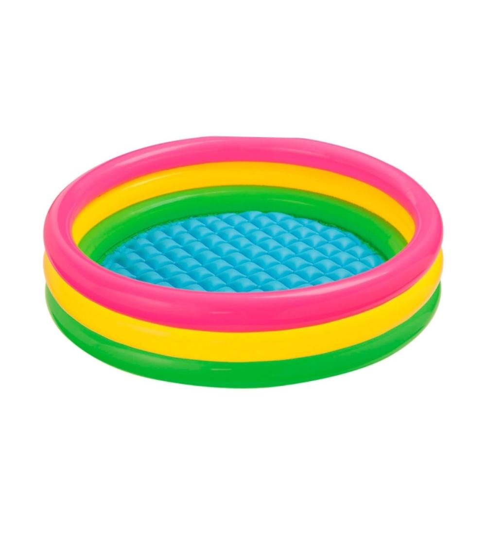 PISCINA INFLABLE 3 ANILLOS INTEX 131 LITROS